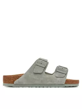 Мюли Arizona zamsz 1029146 Birkenstock, зеленый