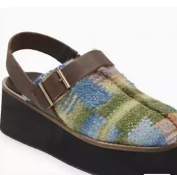 Мюли Astrid Platform в синем цвете Multi Free People