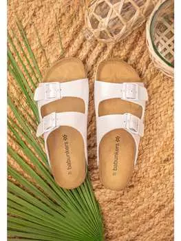 Мюли babunkers, белый