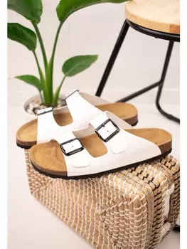 Мюли babunkers, белый