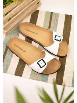 Мюли babunkers, белый