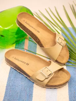 Мюли Babunkers, бежевый