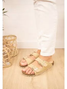 Мюли babunkers, бежевый