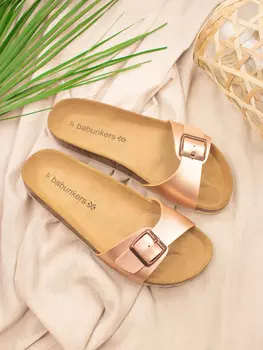 Мюли Babunkers, цвет Kupfer