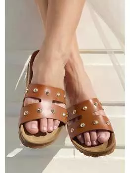 Мюли BABUNKERS Family, коричневый