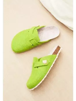 Мюли babunkers HOME CLASSIC, зеленый