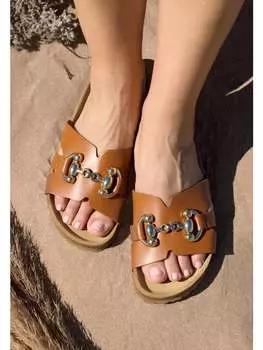 Мюли babunkers, коричневый