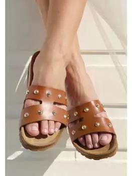 Мюли babunkers, коричневый