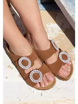 Мюли babunkers, коричневый