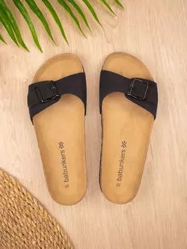 Мюли Babunkers Leder, черный