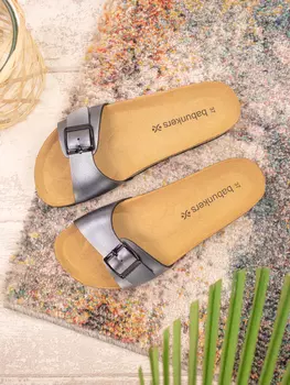 Мюли Babunkers, серый