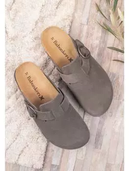 Мюли babunkers, серый