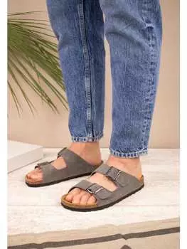 Мюли babunkers, серый