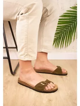 Мюли babunkers, зеленый