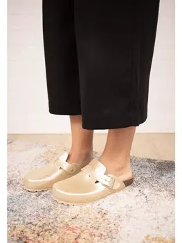 Мюли babunkers, золотой