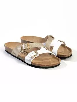 Мюли BACKSUN, цвет gold/wei