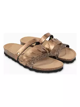 Мюли BACKSUN Luciole, коричневый