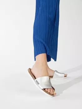 Мюли BACKSUN, серебряный