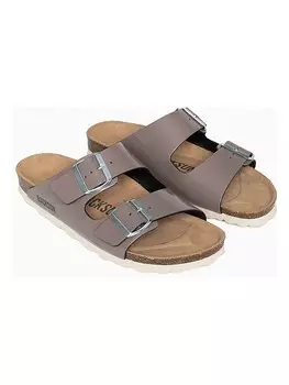 Мюли BACKSUN, серо-коричневый