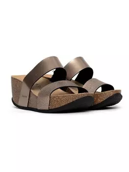 Мюли BACKSUN, золотой