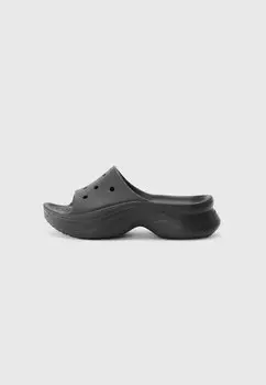Мюли BAE - Slippers Crocs, антрацит