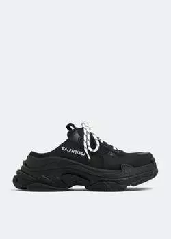 Мюли Balenciaga Triple S, черный