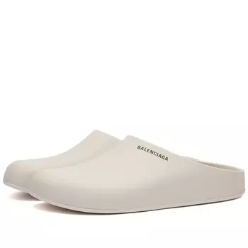 Мюли Balenciaga у бассейна, черный