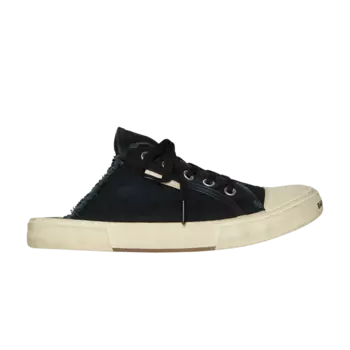 Мюли Balenciaga Wmns Paris Sneaker Mule 'Destroyed - Black', черный