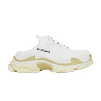 Мюли Balenciaga Wmns Triple S Mule 'White', белый