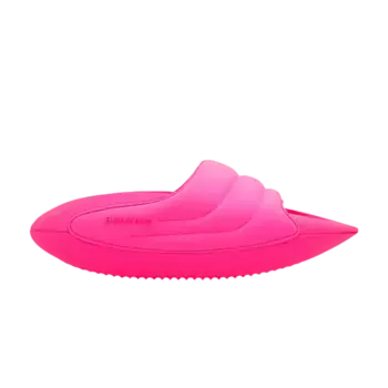 Мюли Balmain Wmns B-IT Quilted Leather Mules Neon Pink, розовый