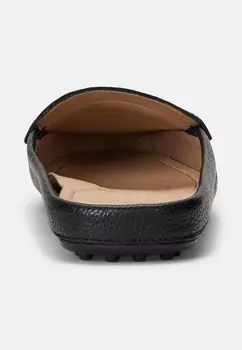 Мюли BARNSBURY PEBBLED LEATHER MULE Lauren Ralph Lauren, черный