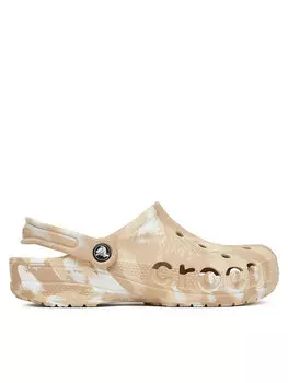 Мюли BAYA MARBLED CLOG 206935-2ZM Crocs, бежевый