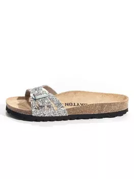 Мюли Bayton ANITA, серебряный