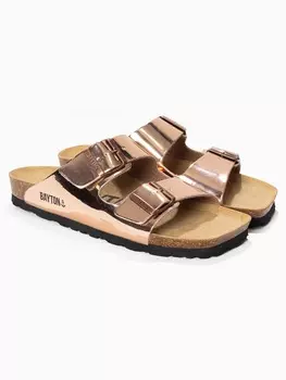 Мюли BAYTON, бронзовый