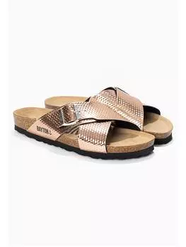 Мюли BAYTON, цвет rosa/gold