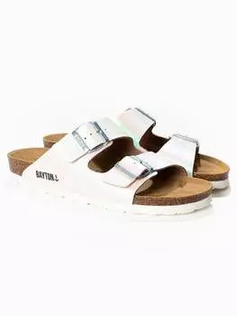 Мюли BAYTON, цвет silber/rosa