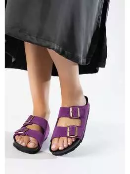 Мюли BAYTON, фиолетовый