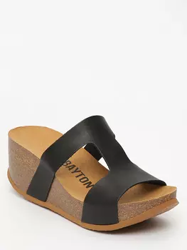 Мюли BAYTON LederKeil Hecate, черный