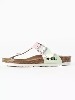 Мюли Bayton Mules Mercure, серебряный