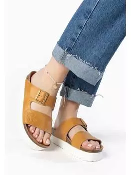 Мюли BAYTON, светло-коричневый