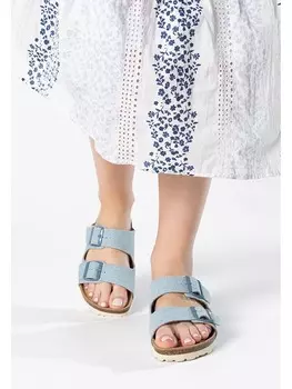 Мюли BAYTON, светло-синий