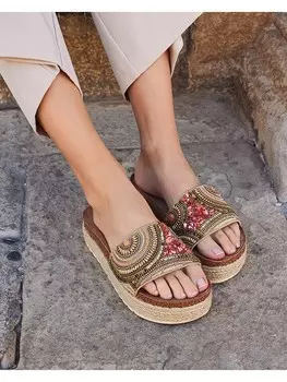 Мюли Belucci, цвет bunt/gold