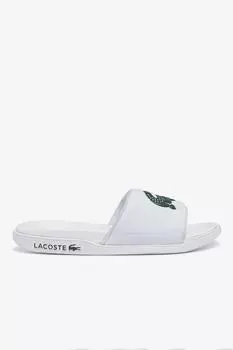Мюли - Белый - Плоская подошва Lacoste, белый