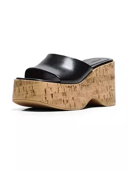 Мюли Bershka, черный