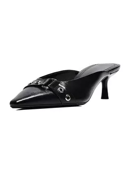 Мюли Bershka, черный