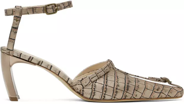 Мюли бежевые Serpent KNWLS