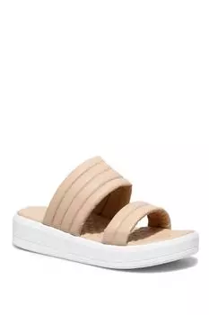 Мюли - Бежевый - Плоский дизайн Butigo, бежевый