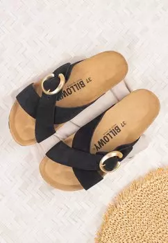 Мюли billowy, черный