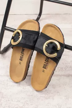 Мюли billowy, черный