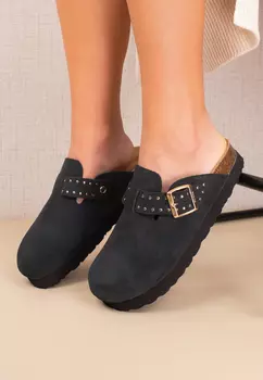 Мюли billowy, черный